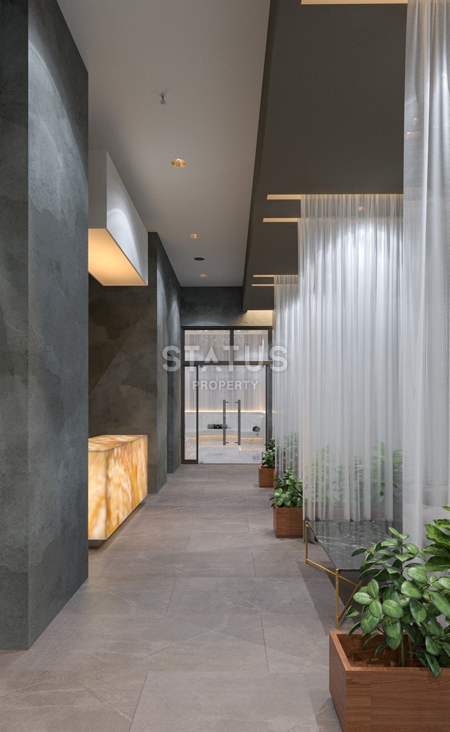 Новый инвестиционный проект с разными планировками по хорошим ценам в Авсалларе фото 35