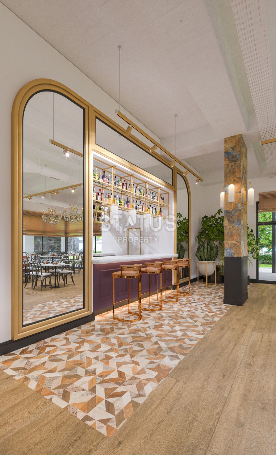 Новый инвестиционный проект с разными планировками по хорошим ценам в Авсалларе фото 37