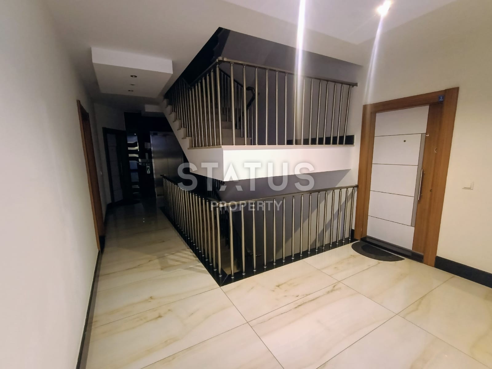 Большая двухкомнатная квартира в новом комплексе, 75 м2. Тосмур, Алания. фото 7