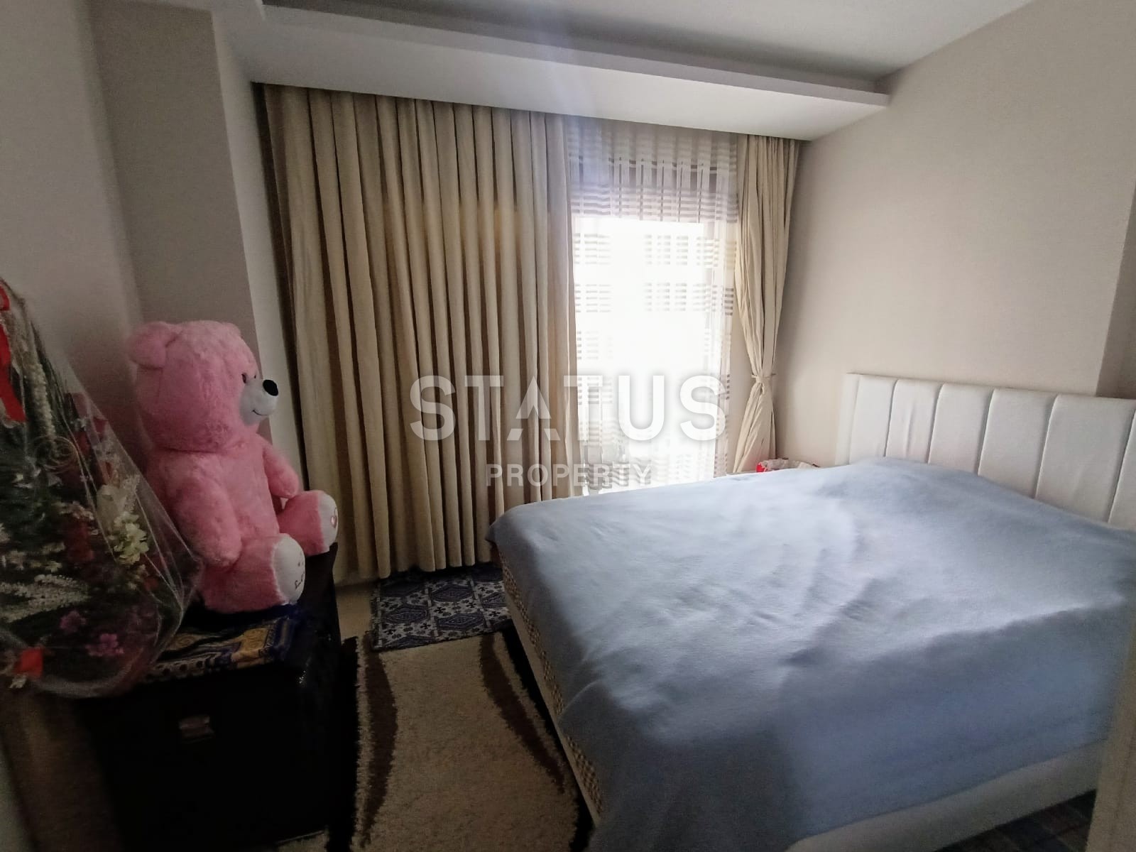 Большая двухкомнатная квартира в новом комплексе, 75 м2. Тосмур, Алания. фото 23