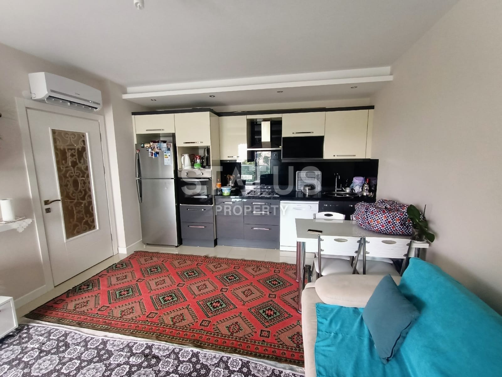 Большая двухкомнатная квартира в новом комплексе, 75 м2. Тосмур, Алания. фото 29