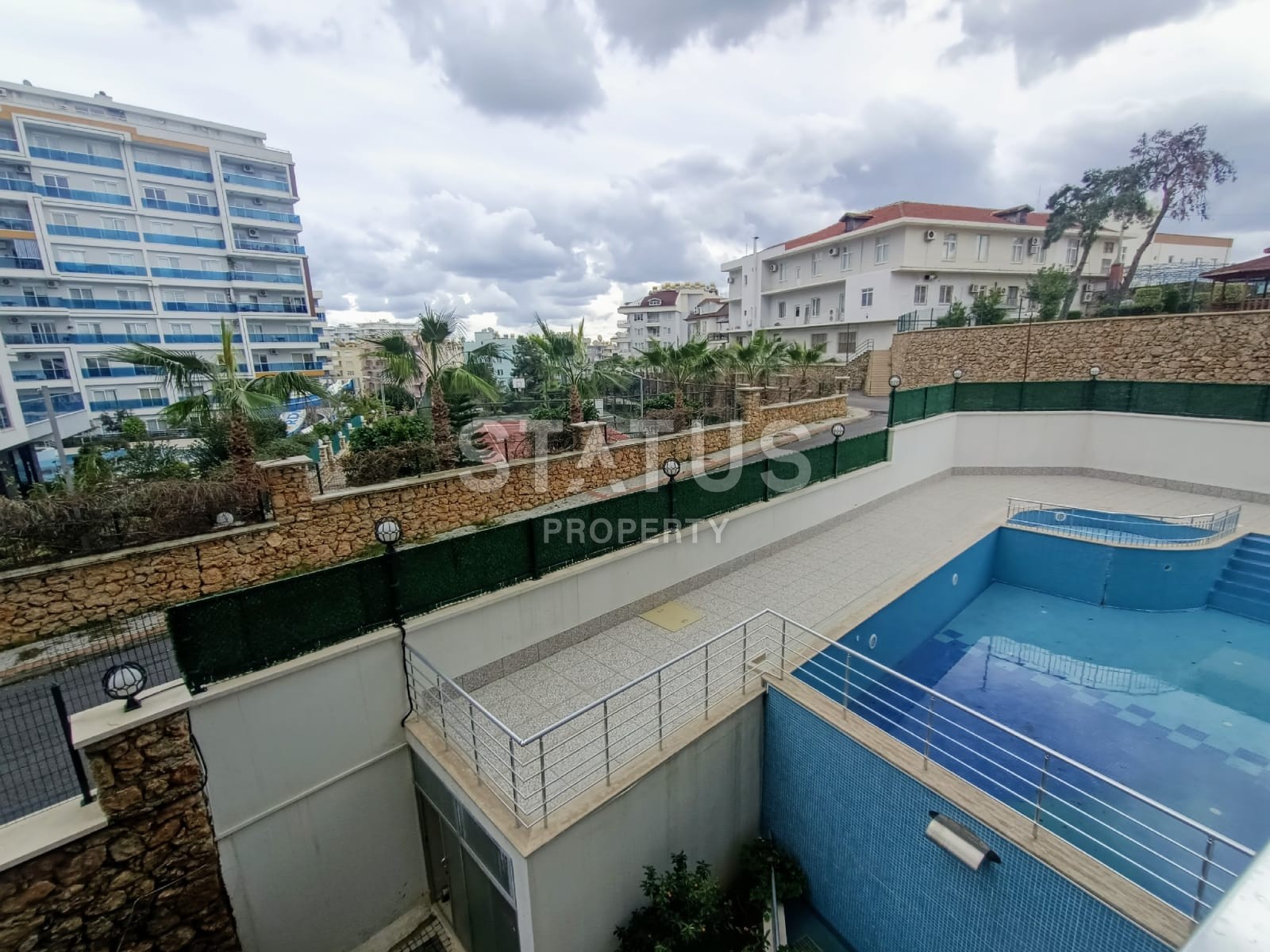 Большая двухкомнатная квартира в новом комплексе, 75 м2. Тосмур, Алания. фото 30