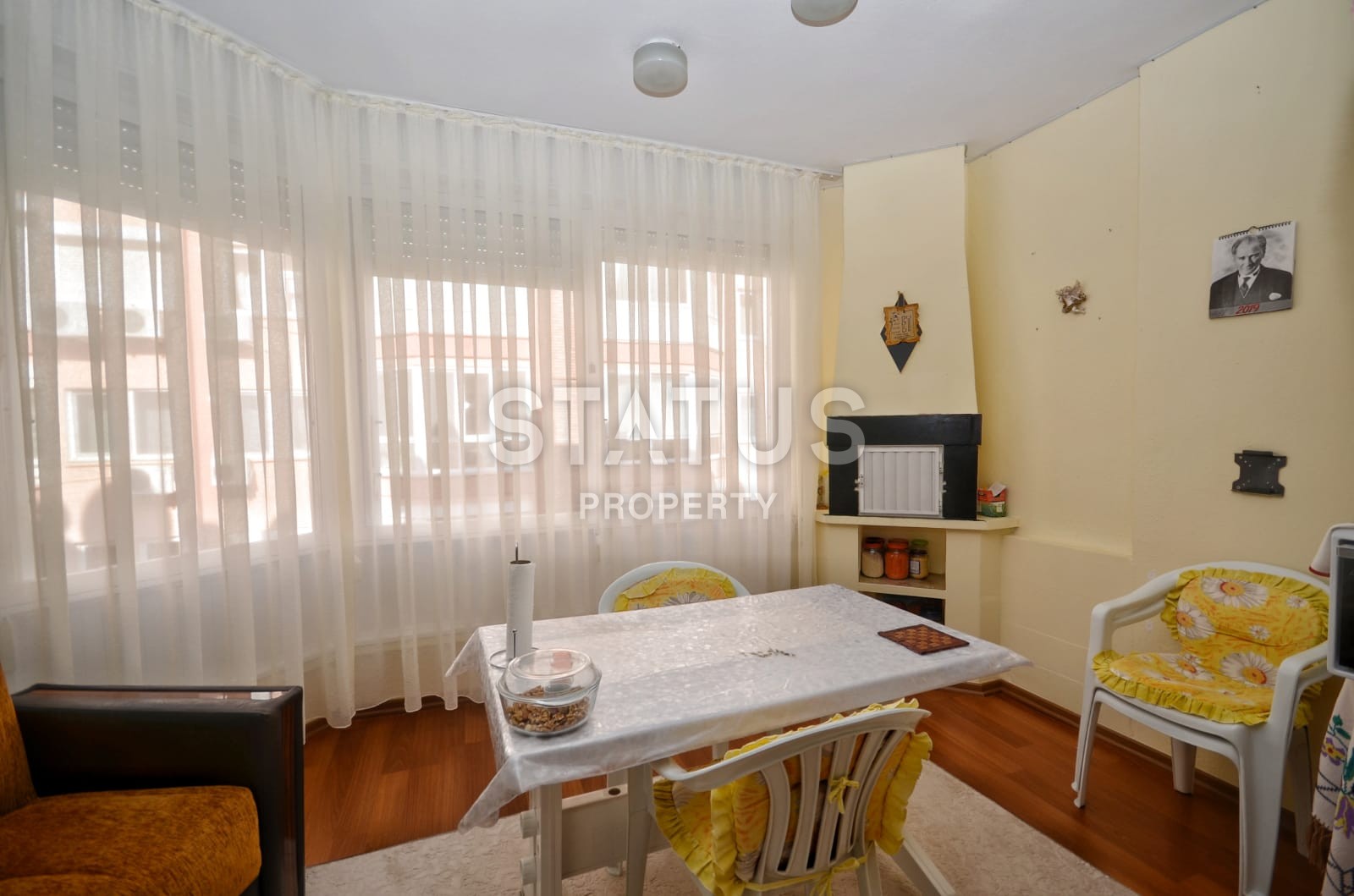 Бюджетная трёхкомнатная квартира с мебелью, 90 м2. Махмутлар, Алания. фото 8