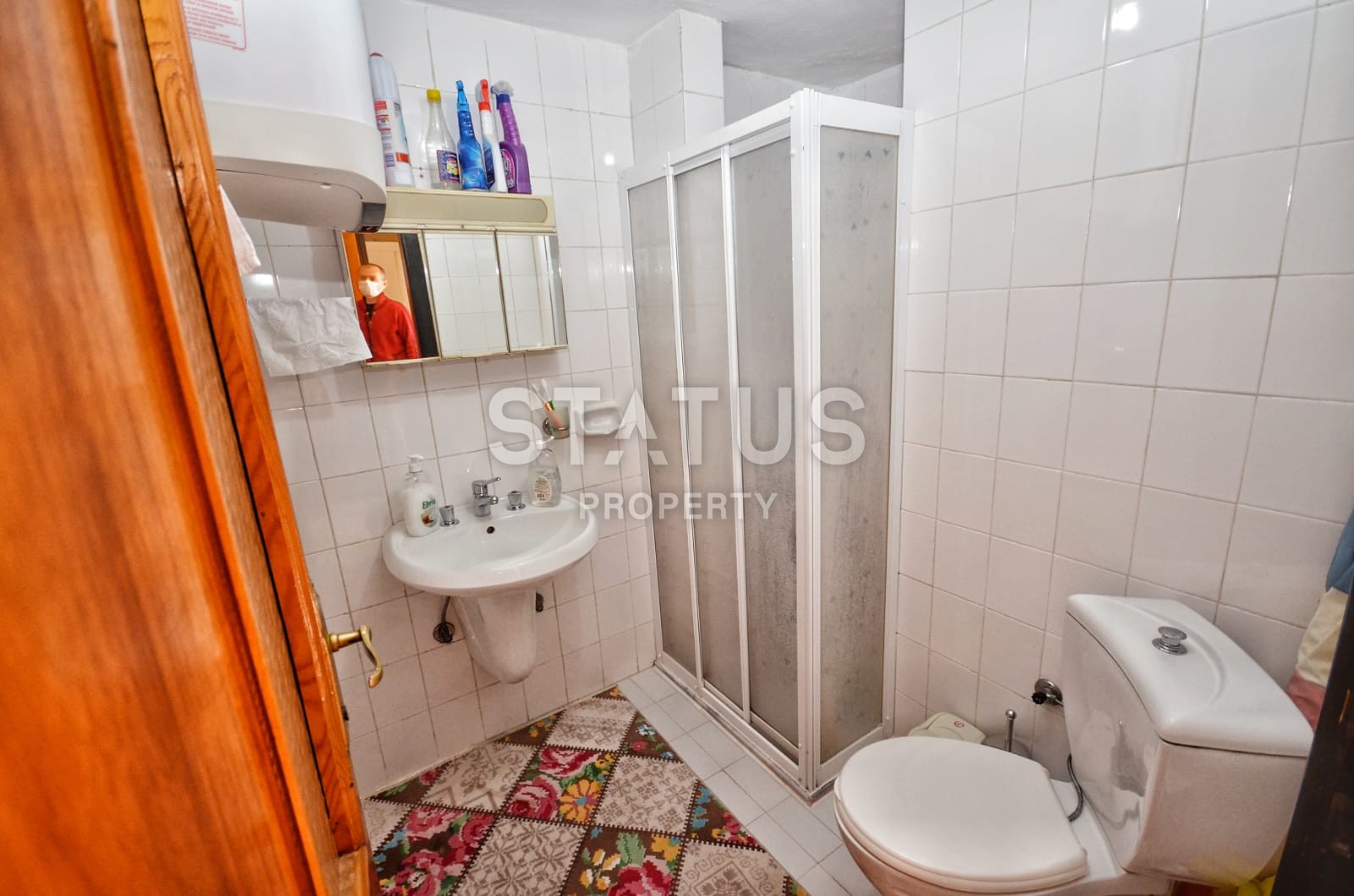 Бюджетная трёхкомнатная квартира с мебелью, 90 м2. Махмутлар, Алания. фото 13