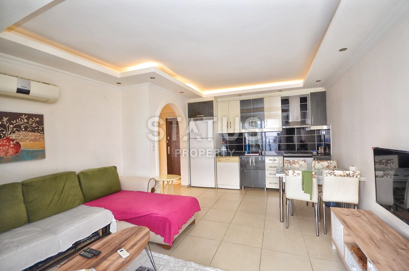 Квартира 1+1 с мебелью у вторничного рынка в Махмутларе, 50 м2 фото 6