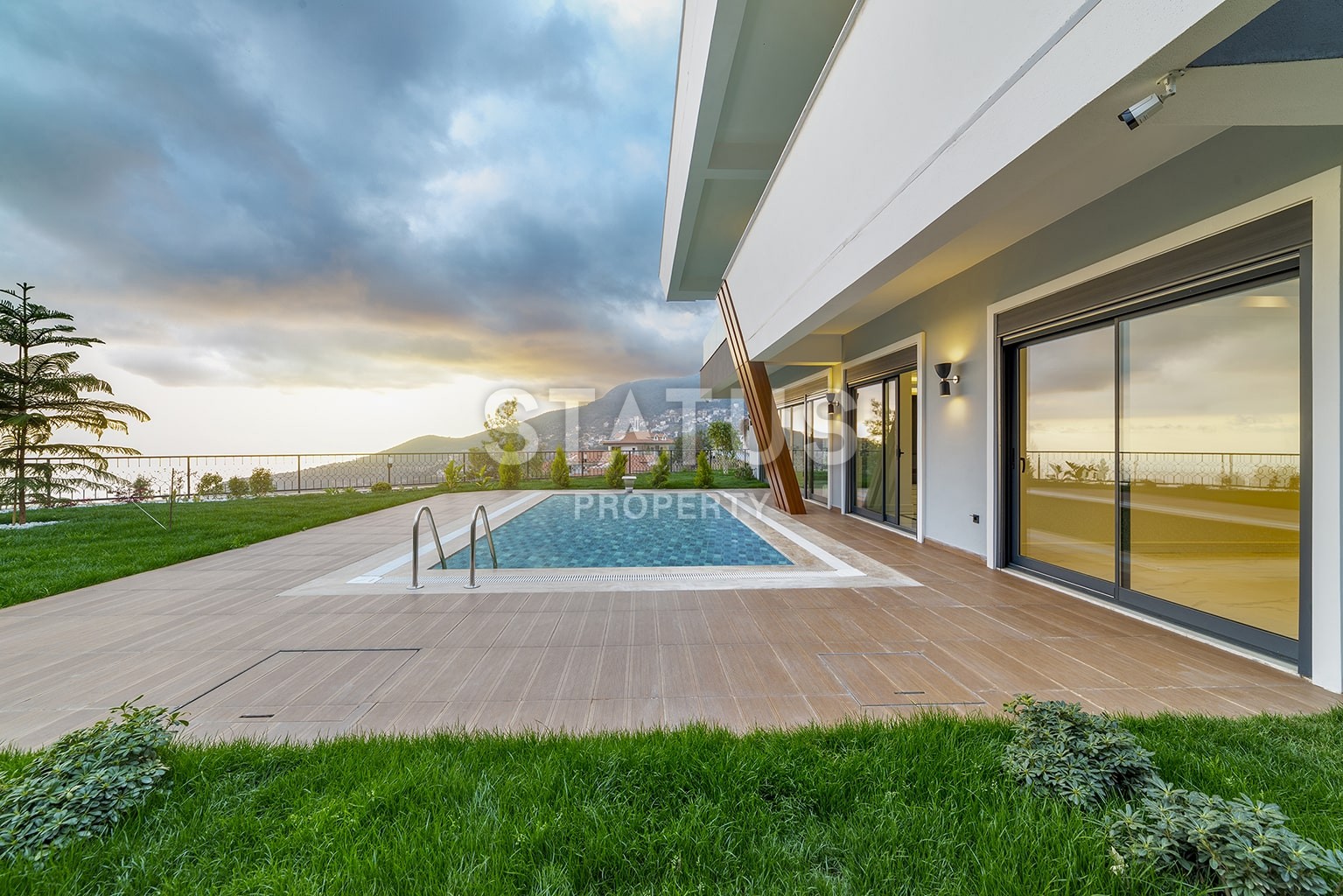Premium class villas with panoramic views of the Mediterranean Sea. 258 m2. Center, Alanya фото 6