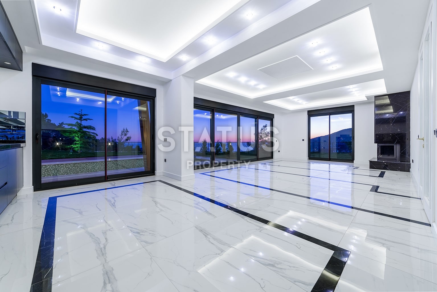 Premium class villas with panoramic views of the Mediterranean Sea. 258 m2. Center, Alanya фото 27