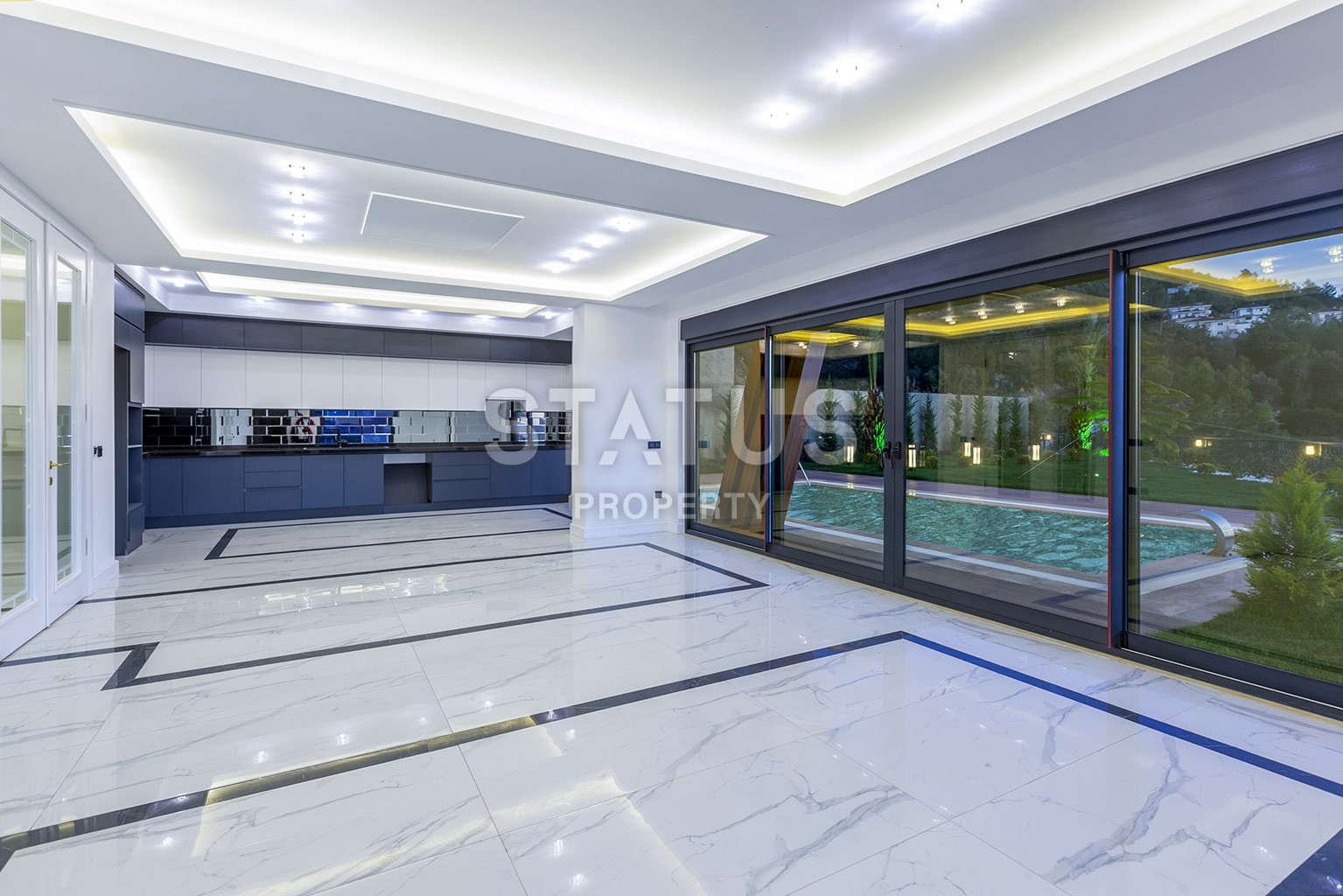 Premium class villas with panoramic views of the Mediterranean Sea. 258 m2. Center, Alanya фото 28