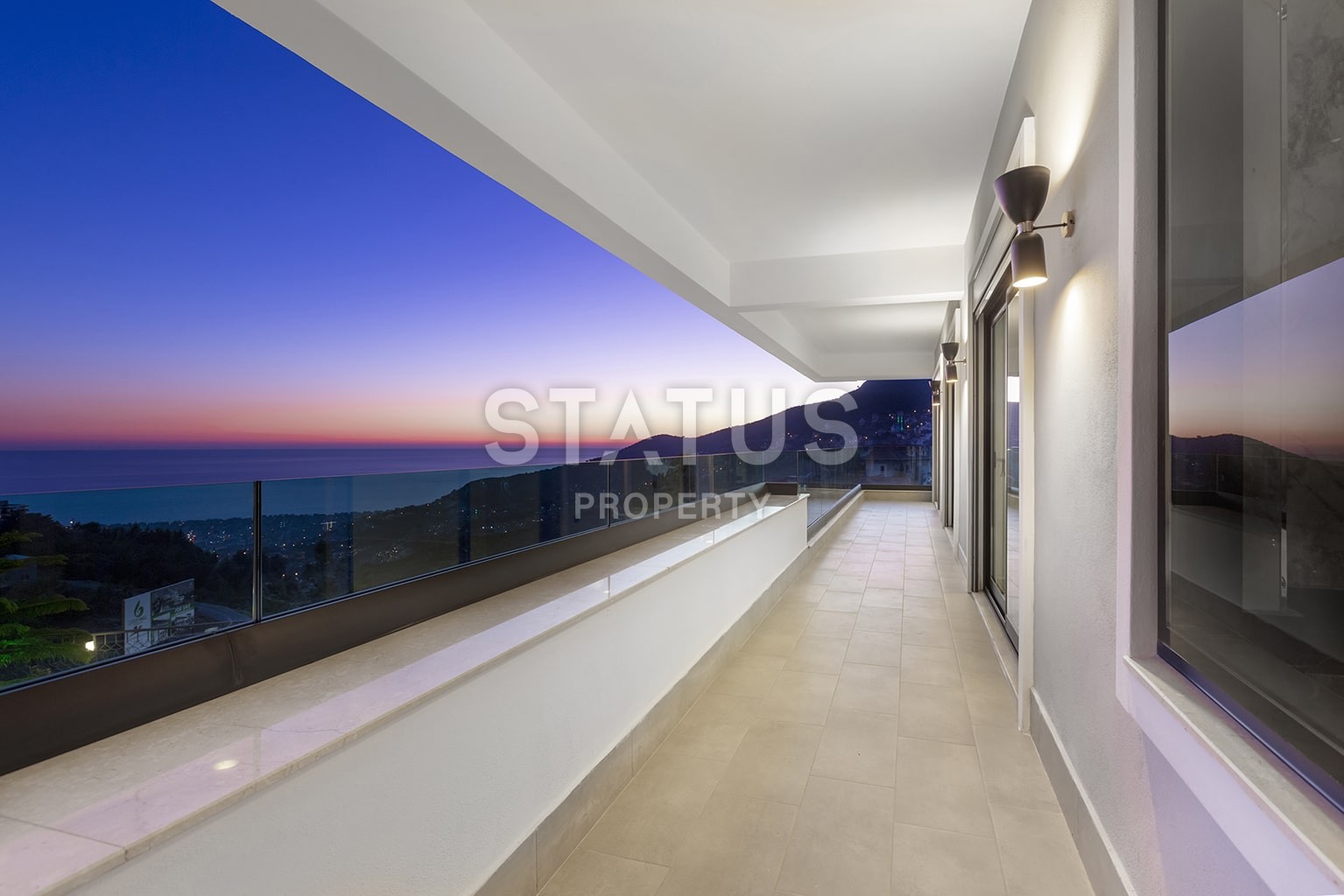Premium class villas with panoramic views of the Mediterranean Sea. 258 m2. Center, Alanya фото 30