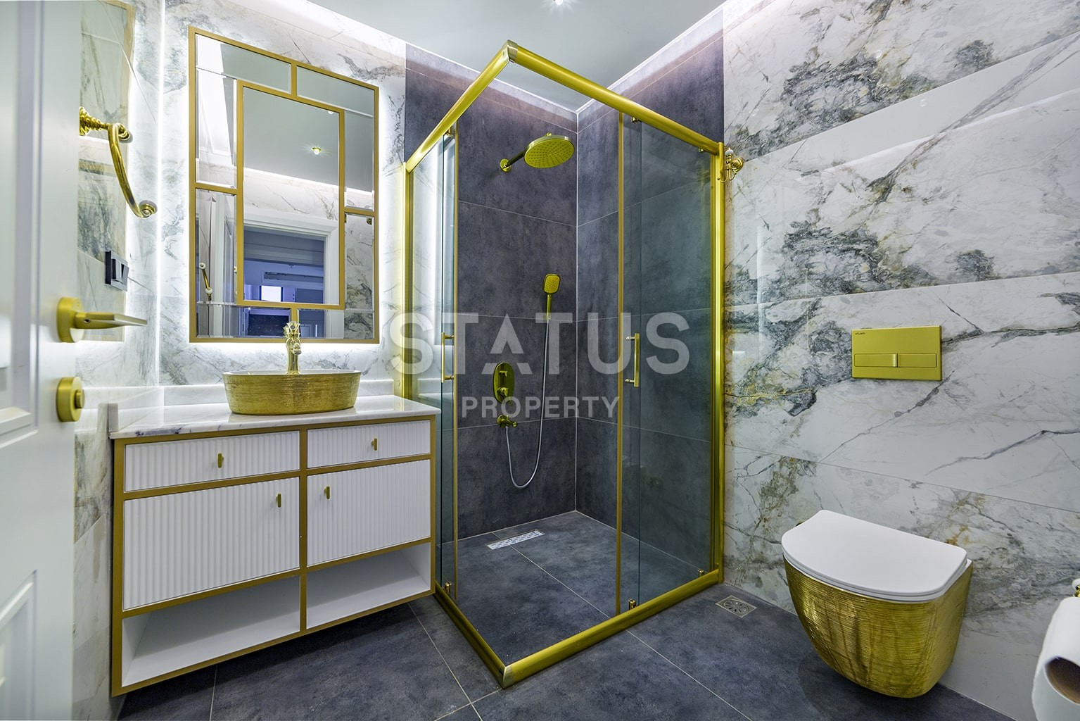 Premium class villas with panoramic views of the Mediterranean Sea. 258 m2. Center, Alanya фото 39