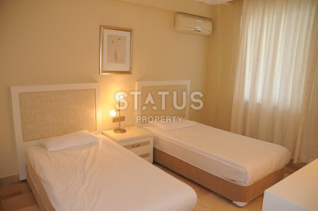 Меблированные апартаменты 2+1 с панорамным видом на море, 101 м2. Каргыджак, Алания. фото 12