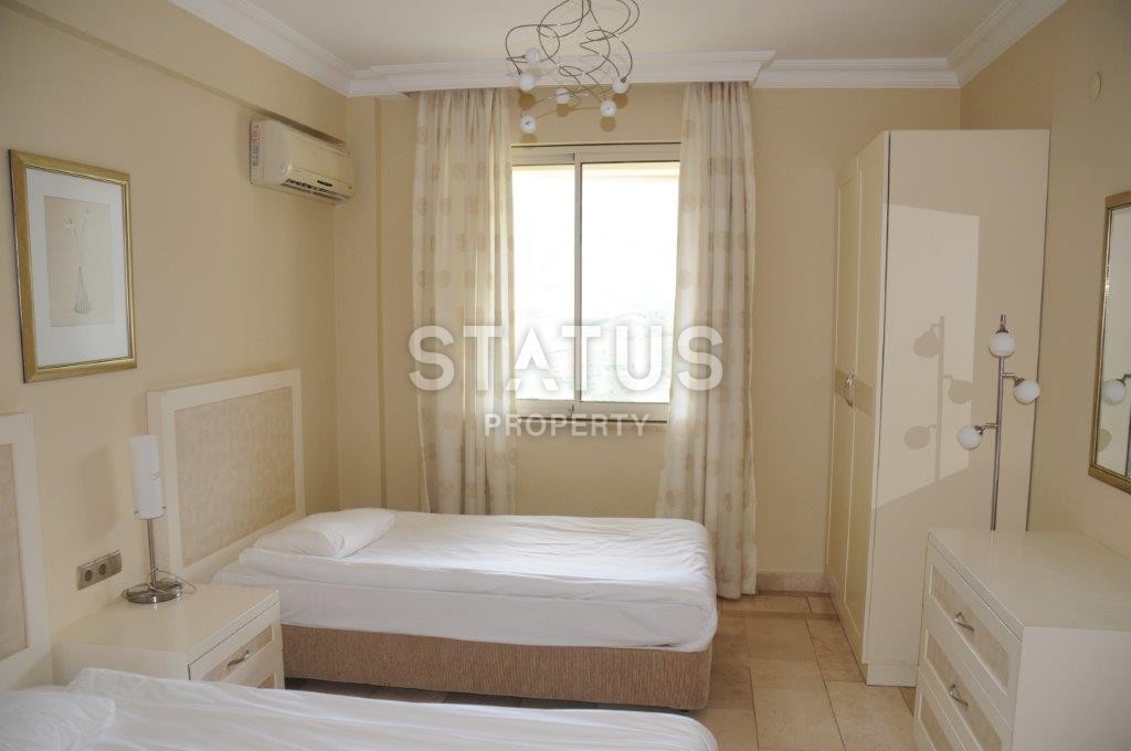 Меблированные апартаменты 2+1 с панорамным видом на море, 101 м2. Каргыджак, Алания. фото 14