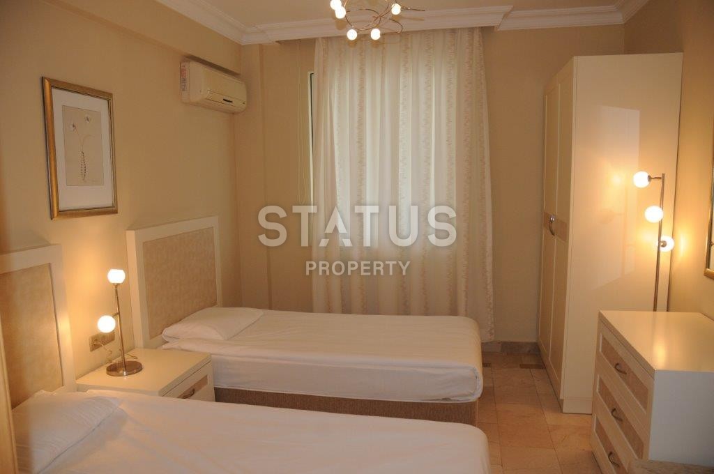 Меблированные апартаменты 2+1 с панорамным видом на море, 101 м2. Каргыджак, Алания. фото 15