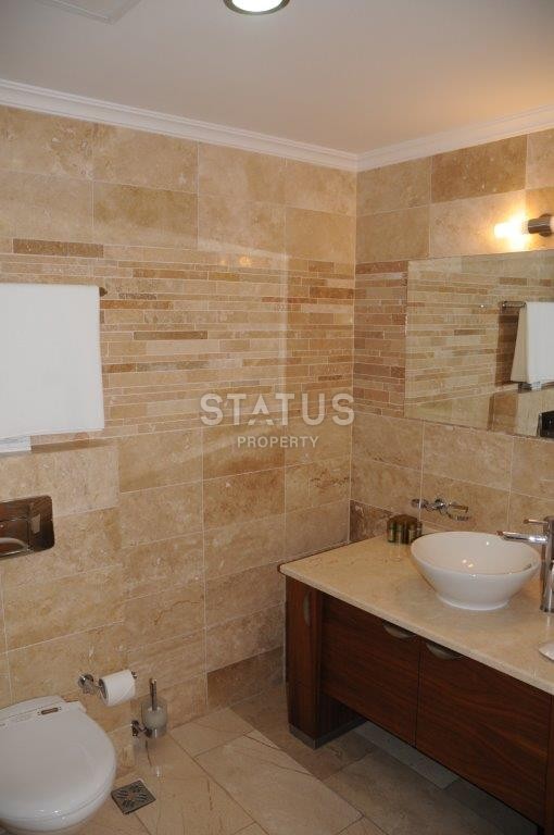 Меблированные апартаменты 2+1 с панорамным видом на море, 101 м2. Каргыджак, Алания. фото 19