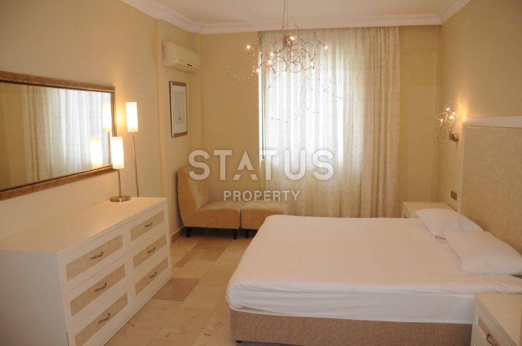 Меблированные апартаменты 2+1 с панорамным видом на море, 101 м2. Каргыджак, Алания. фото 20