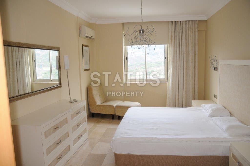 Меблированные апартаменты 2+1 с панорамным видом на море, 101 м2. Каргыджак, Алания. фото 22