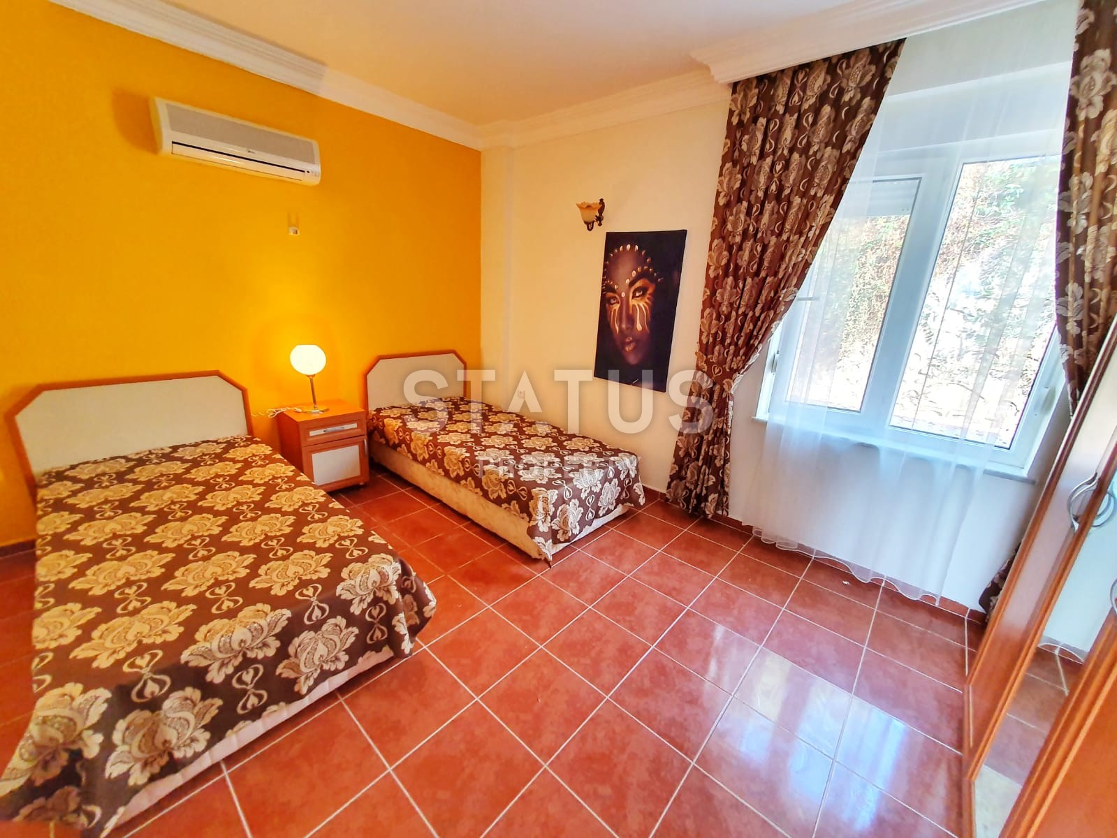 Вилла 3+1 с собственным садом и панорамой на средиземное море в районе Каргыджак, 400 м2. фото 8