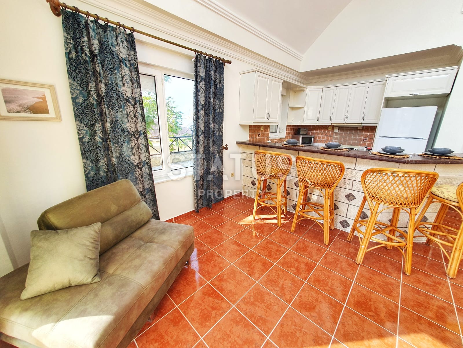 Вилла 3+1 с собственным садом и панорамой на средиземное море в районе Каргыджак, 400 м2. фото 15