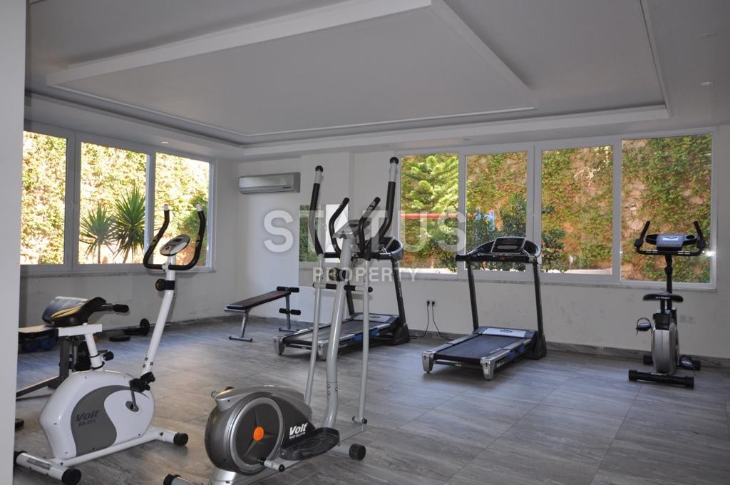 Просторная квартира 1+1 с мебелью и техникой у моря в районе Кестель, 70 м2. фото 27