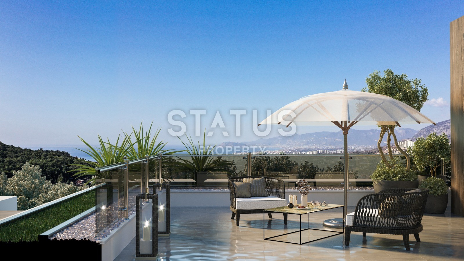 Новый и уникальный комплекс вилл в районе Каргыджак, 616 м2. фото 4