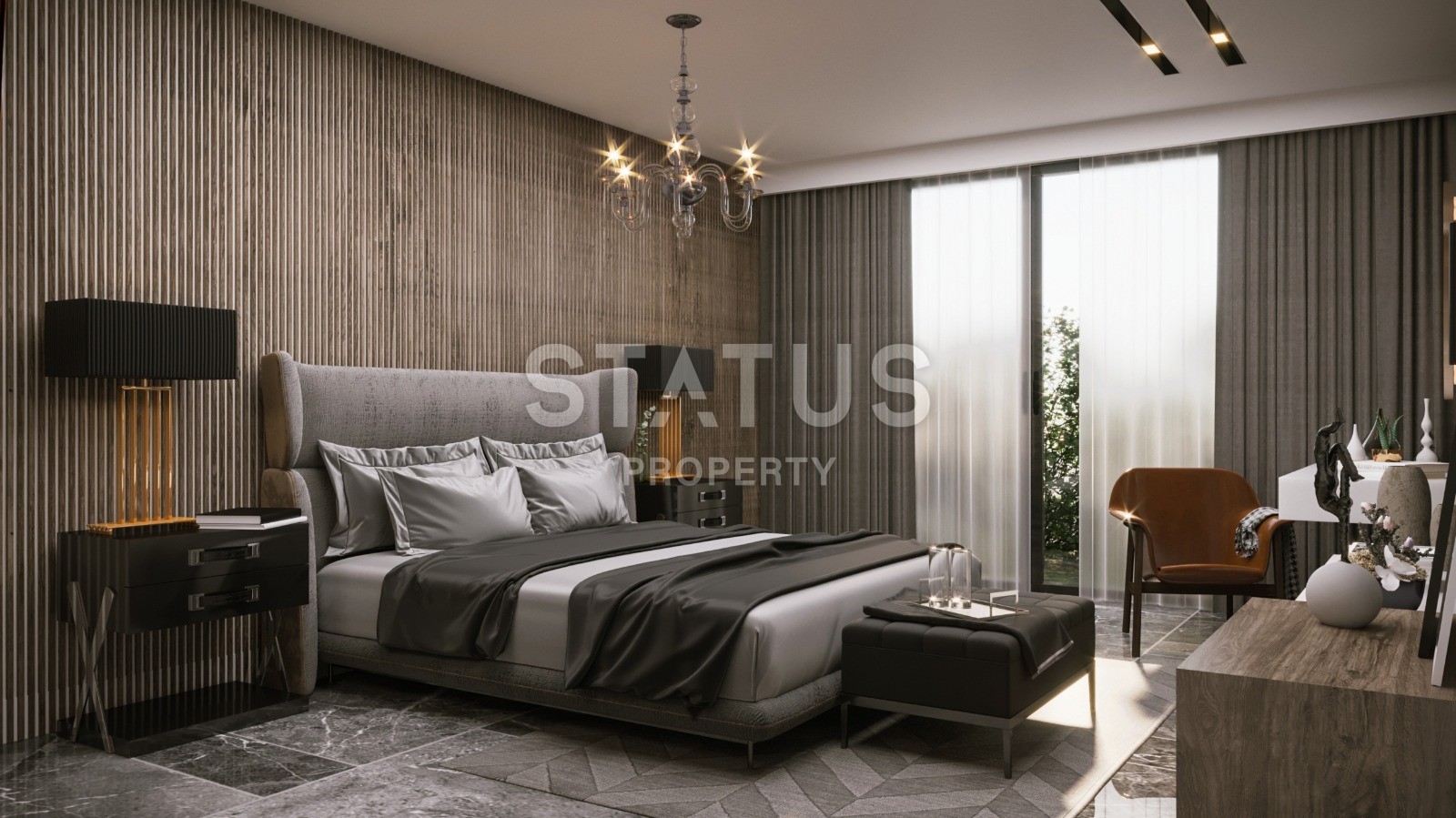 Новый и уникальный комплекс вилл в районе Каргыджак, 616 м2. фото 14