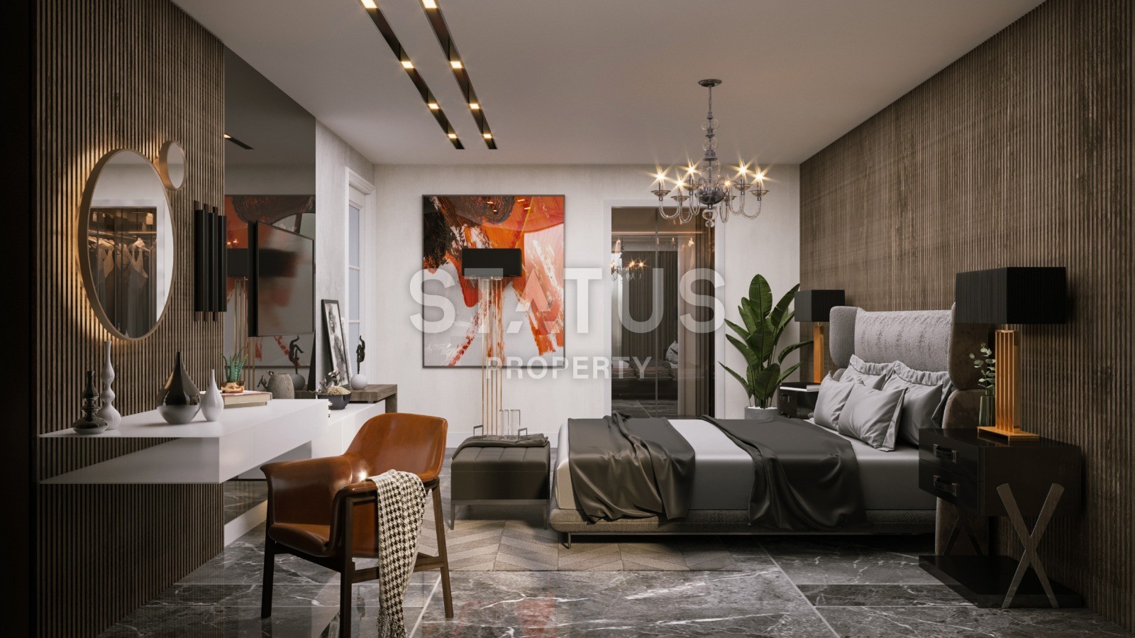 Новый и уникальный комплекс вилл в районе Каргыджак, 616 м2. фото 18