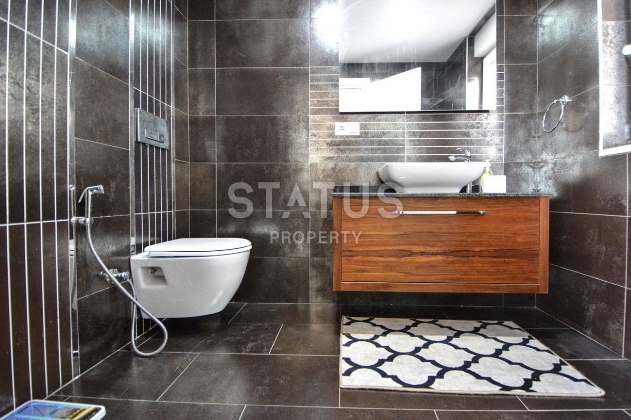 Luxurious villa layout 4+1, 220m2 with sea and mountain views in the Kargicak area фото 13