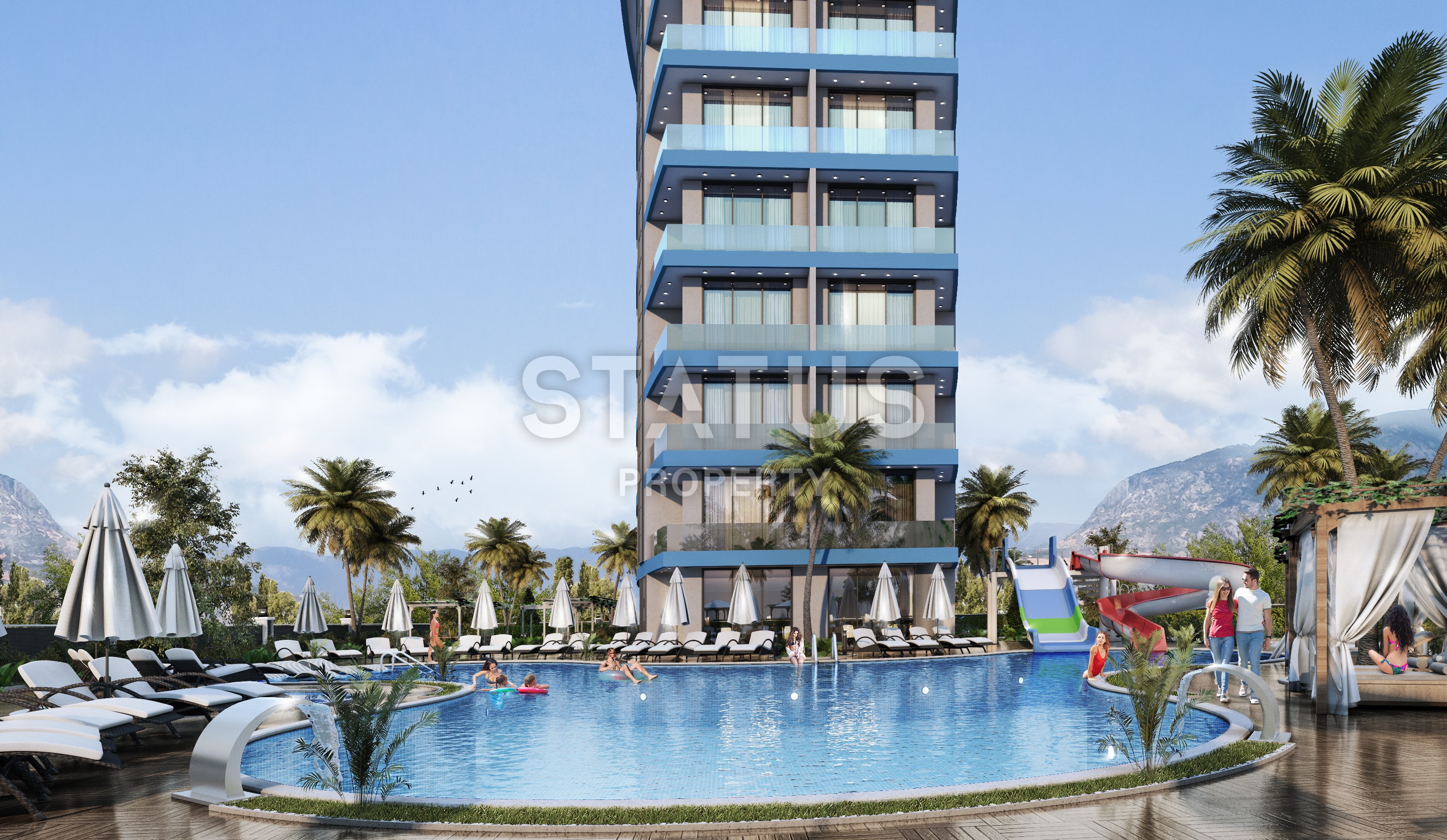 Investment project in the center of Avsallar, apartments at great prices. фото 22