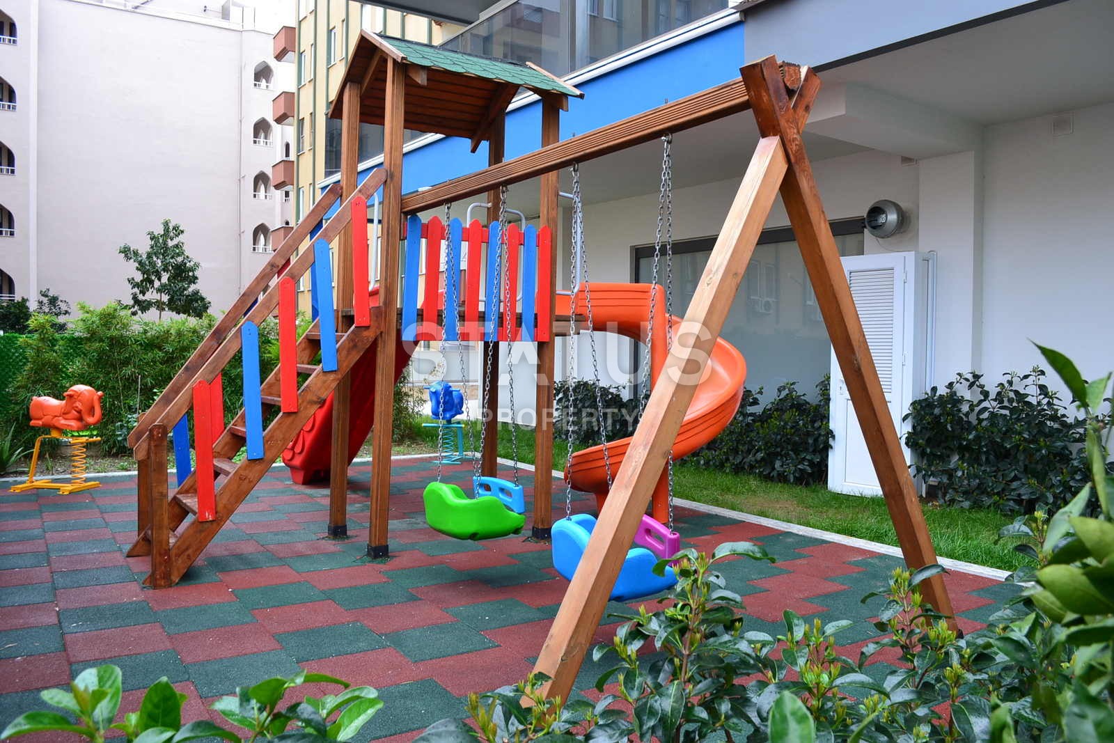 Апартаменты 1+1 в новом элитном комплексе на первой линии в Махмутларе, 55 м2. фото 47