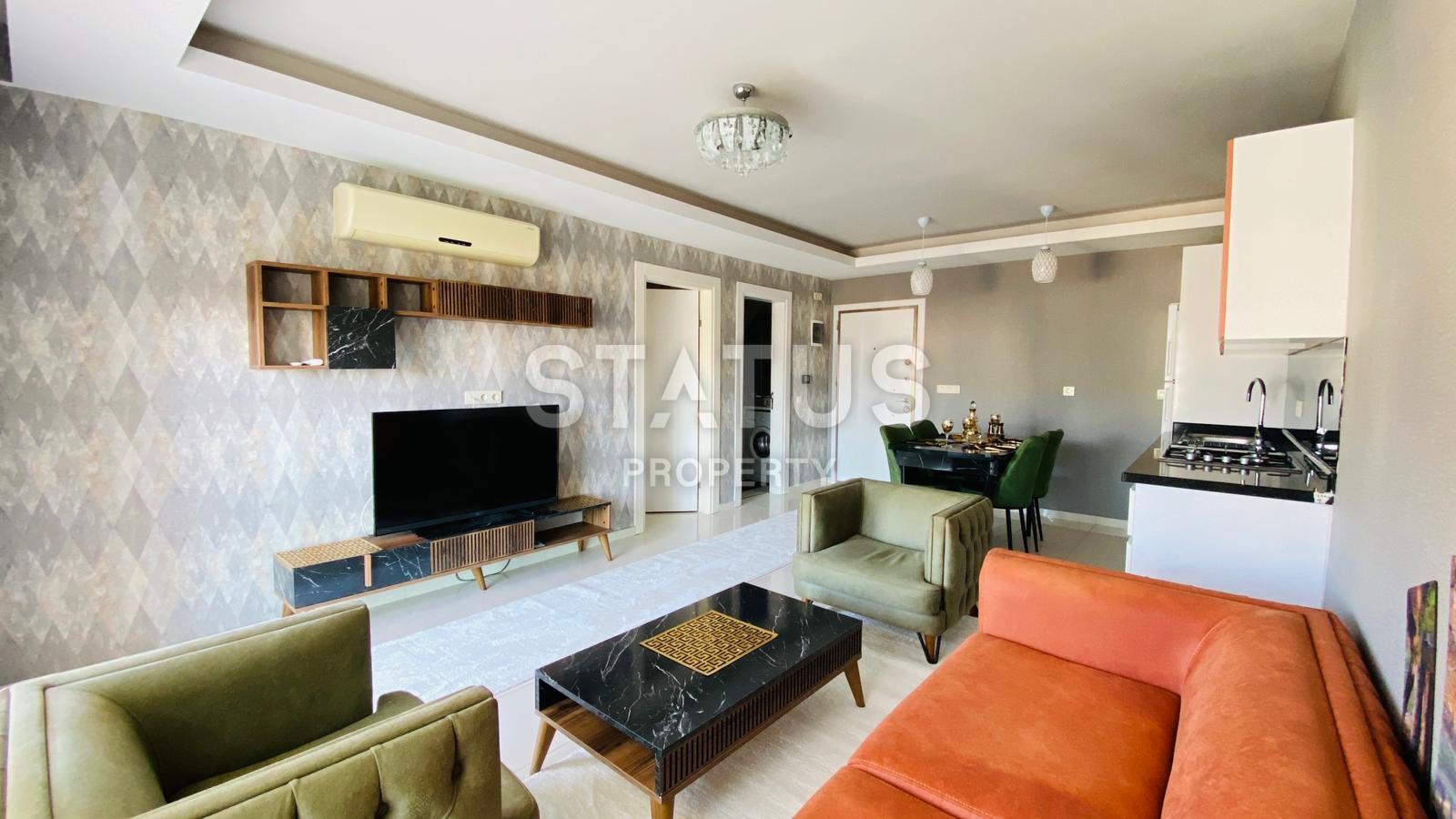 Elite spacious apartment 1+1 in Mahmutlar, 70 m2. фото 21