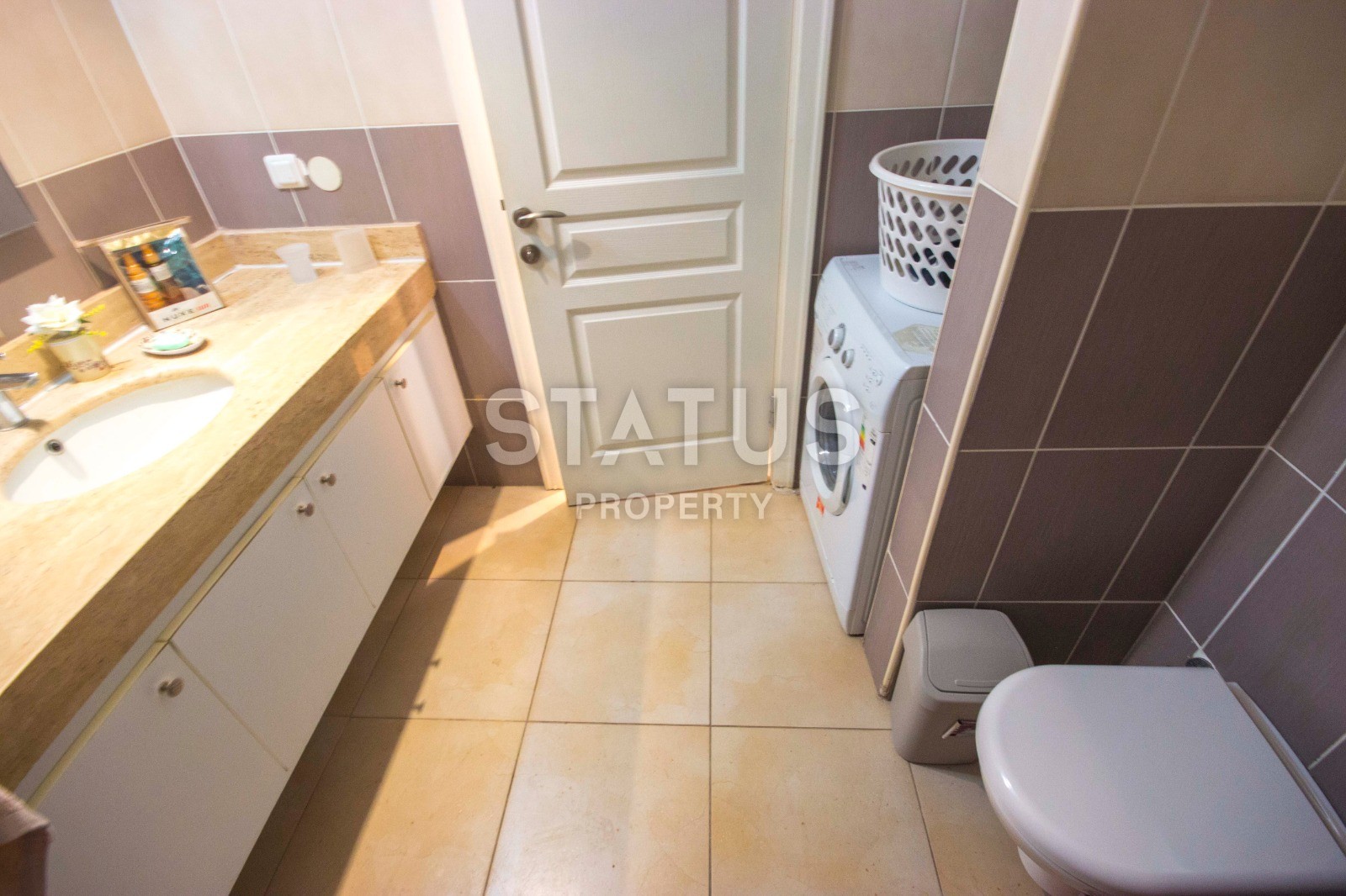 Апартаменты 1+1, 70 кв.м. в комплексе с большой территорией и низкоэтажной постройкой. Джикджилли, Алания. фото 21