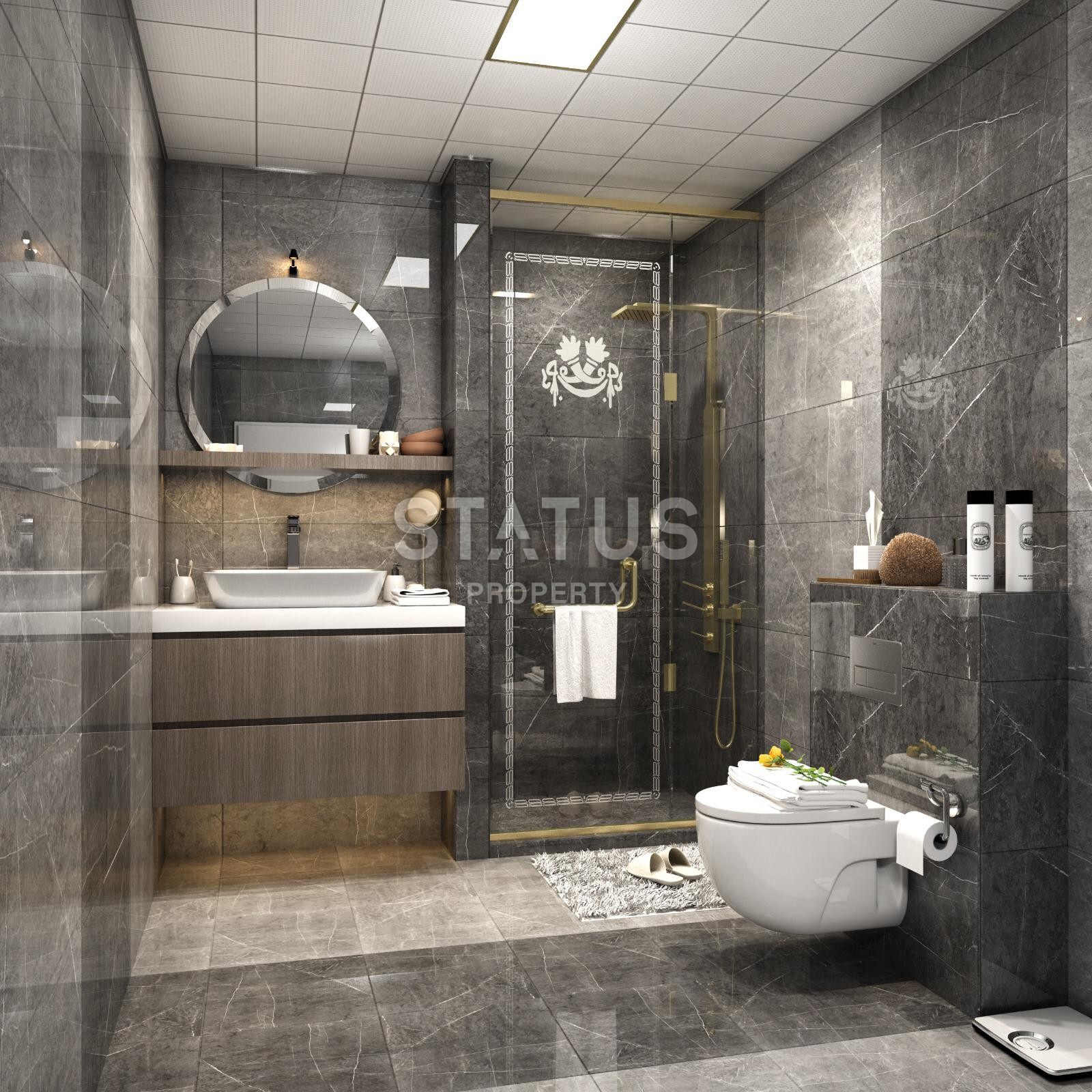 Уютная квартира планировки 1+1, 60м2 в новом доме с инфраструктурой, в районе Махмутлар, Аланья фото 15