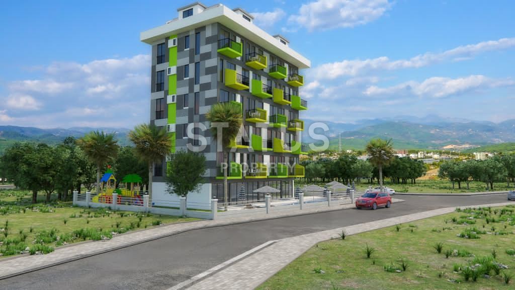 Инвестиционный проект с квартирами 1+1 и 2+1 в природном районе Авсаллар. фото 1