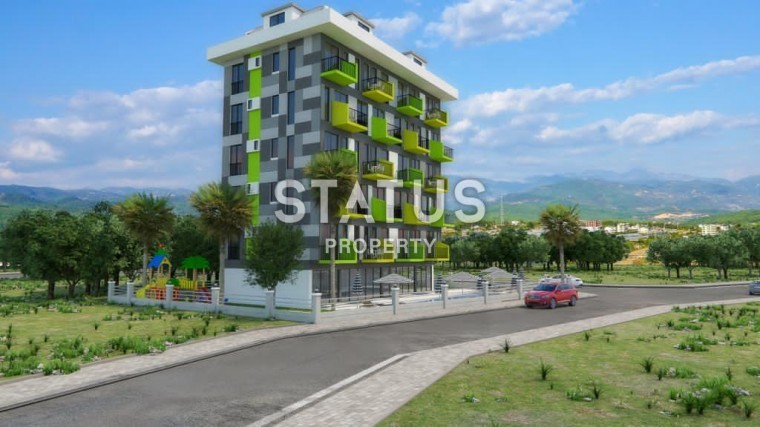 Инвестиционный проект с квартирами 1+1 и 2+1 в природном районе Авсаллар. фото 1
