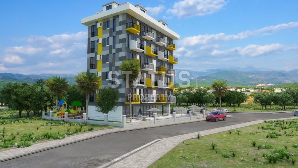 Инвестиционный проект с квартирами 1+1 и 2+1 в природном районе Авсаллар. фото 2