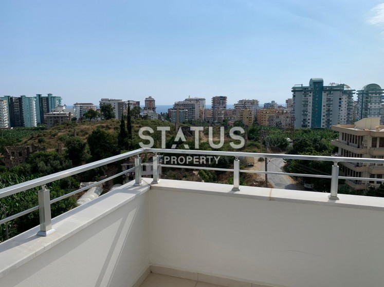 Меблированная квартира 1+1 с видом на море и исторический город Наула, 75 м2. Махмутлар, Алания. фото 1