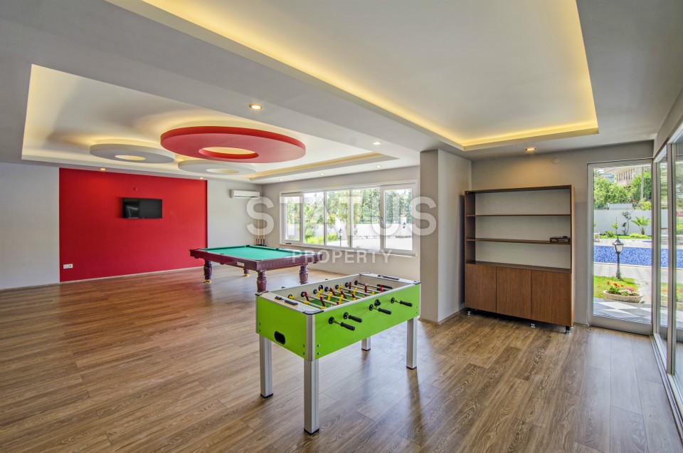 Furnished apartment 1+1 overlooking the sea and the historic city of Naula, 75 m2. Mahmutlar, Alanya. фото 7