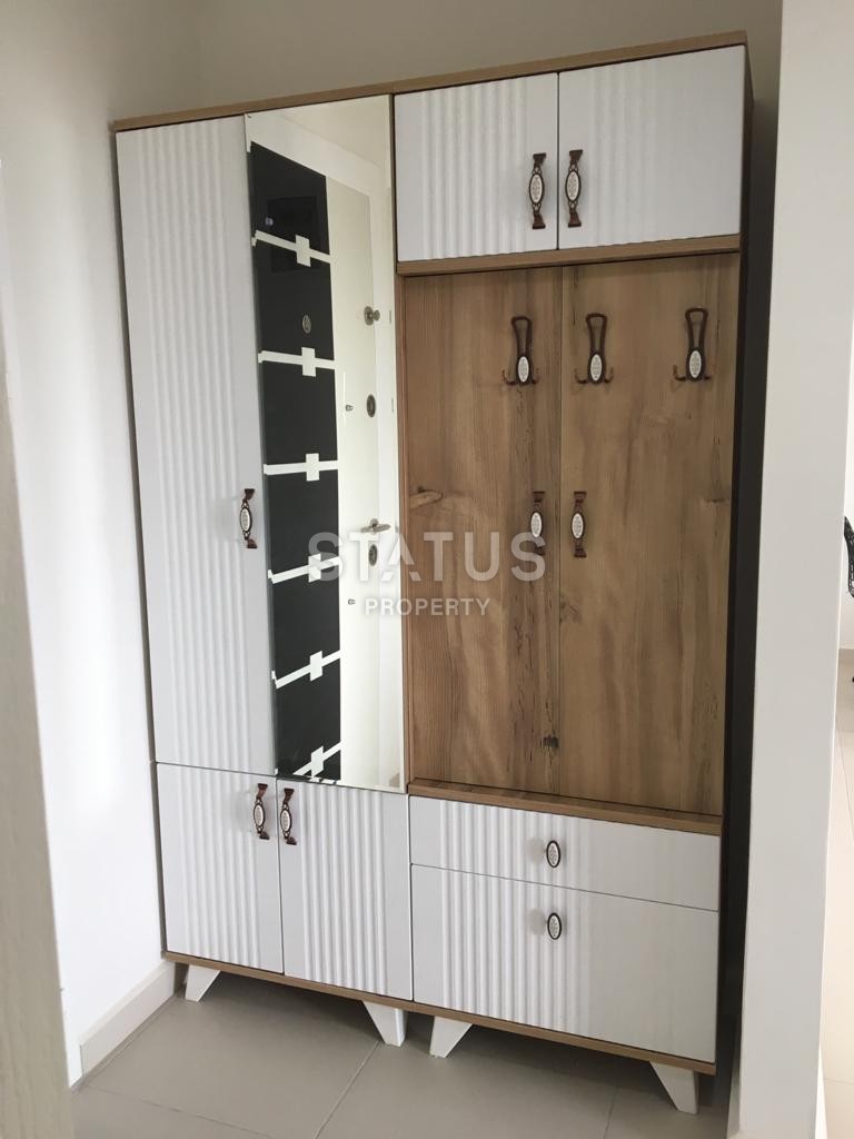 Furnished apartment 1+1 overlooking the sea and the historic city of Naula, 75 m2. Mahmutlar, Alanya. фото 19