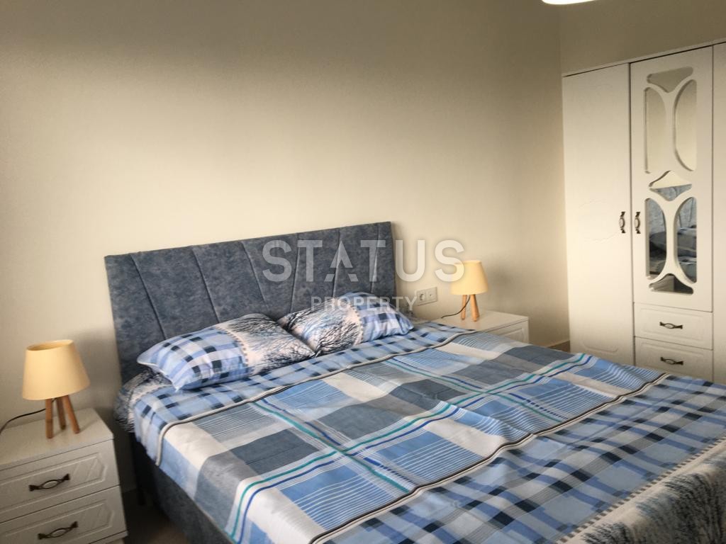 Furnished apartment 1+1 overlooking the sea and the historic city of Naula, 75 m2. Mahmutlar, Alanya. фото 32