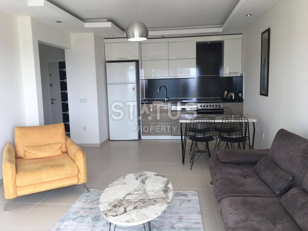 Furnished apartment 1+1 overlooking the sea and the historic city of Naula, 75 m2. Mahmutlar, Alanya. фото 34