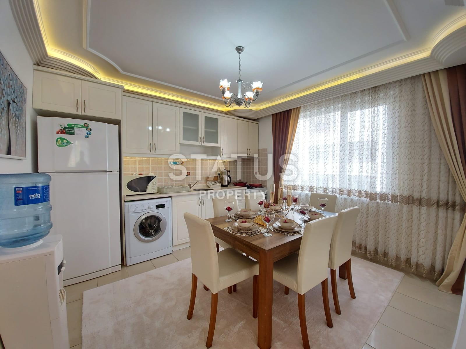 Квартира 2+1 с новой мебелью120 кв.м. Махмутлар, Алания. фото 12