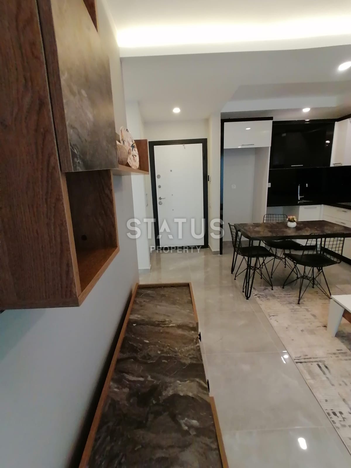 В новом комплексе с бассейном квартира 1+1, 55 м2. Махмутлар, Алания. фото 4