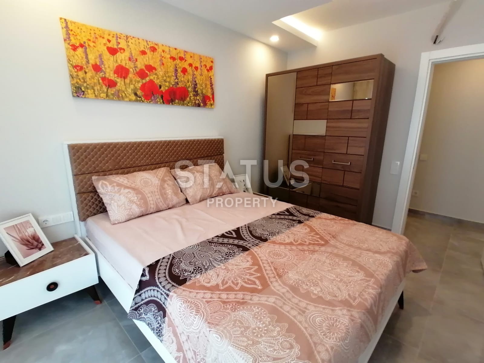 В новом комплексе с бассейном квартира 1+1, 55 м2. Махмутлар, Алания. фото 9