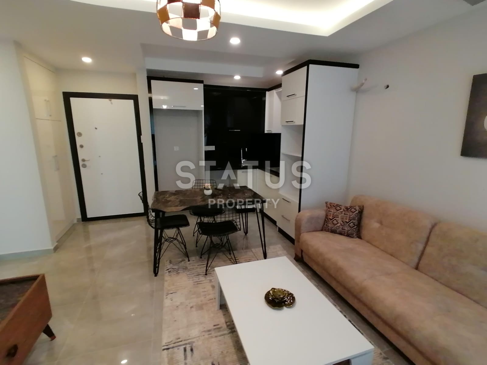 В новом комплексе с бассейном квартира 1+1, 55 м2. Махмутлар, Алания. фото 10