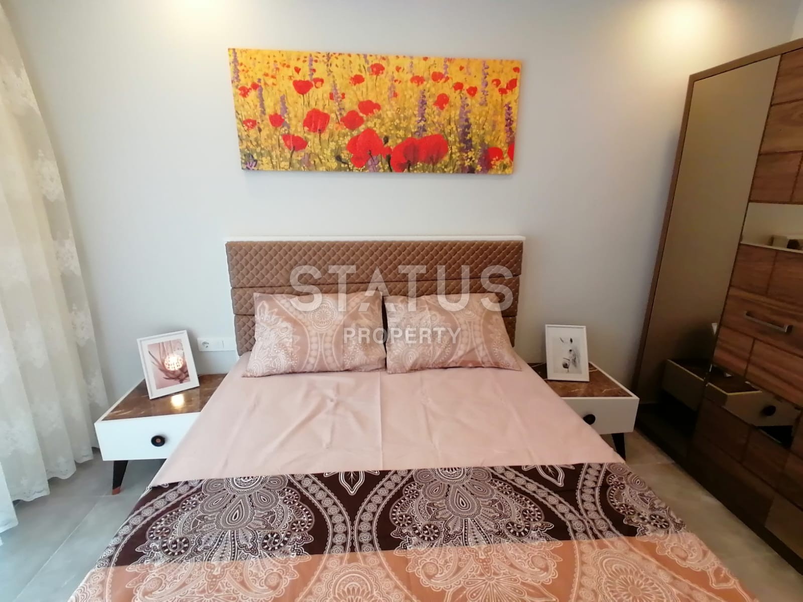 В новом комплексе с бассейном квартира 1+1, 55 м2. Махмутлар, Алания. фото 13