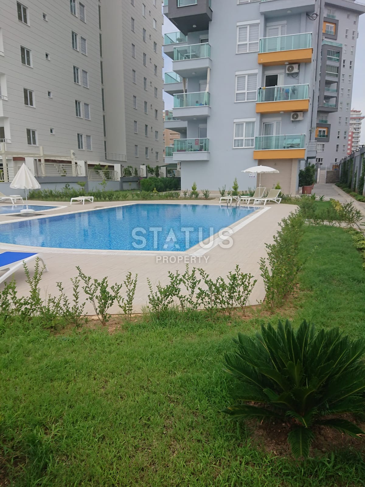 В новом комплексе с бассейном квартира 1+1, 55 м2. Махмутлар, Алания. фото 18