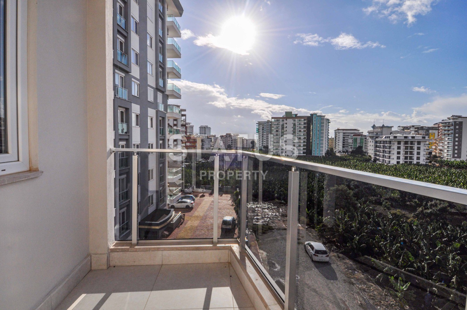 Двухкомнатная квартира 48 кв.м., укомплектованная мебелью в новом доме. Махмутлар, Алания. фото 9