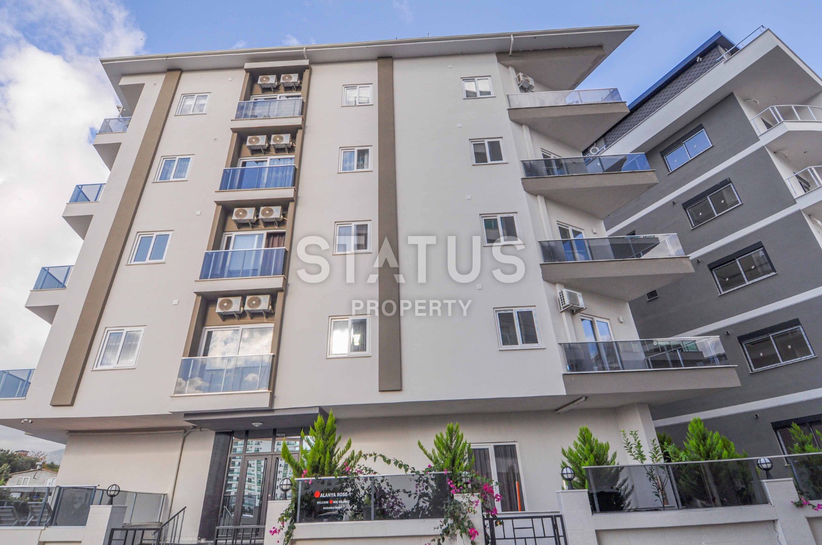 Двухкомнатная квартира 48 кв.м., укомплектованная мебелью в новом доме. Махмутлар, Алания. фото 12