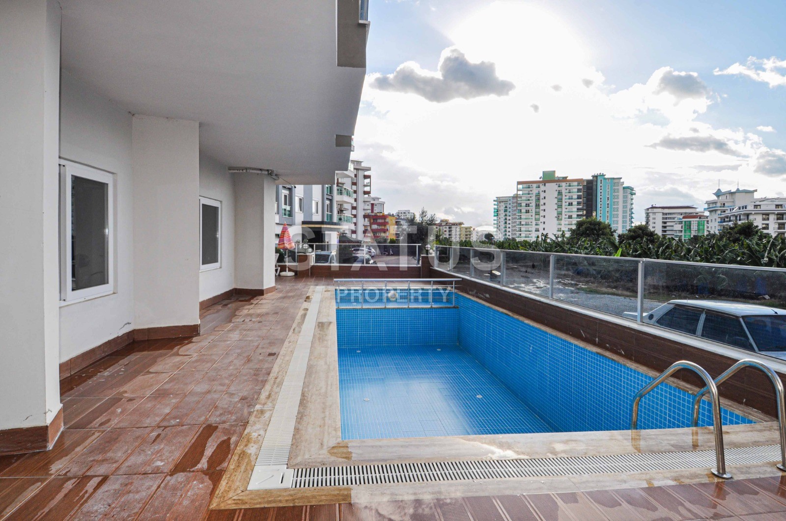 Двухкомнатная квартира 48 кв.м., укомплектованная мебелью в новом доме. Махмутлар, Алания. фото 15