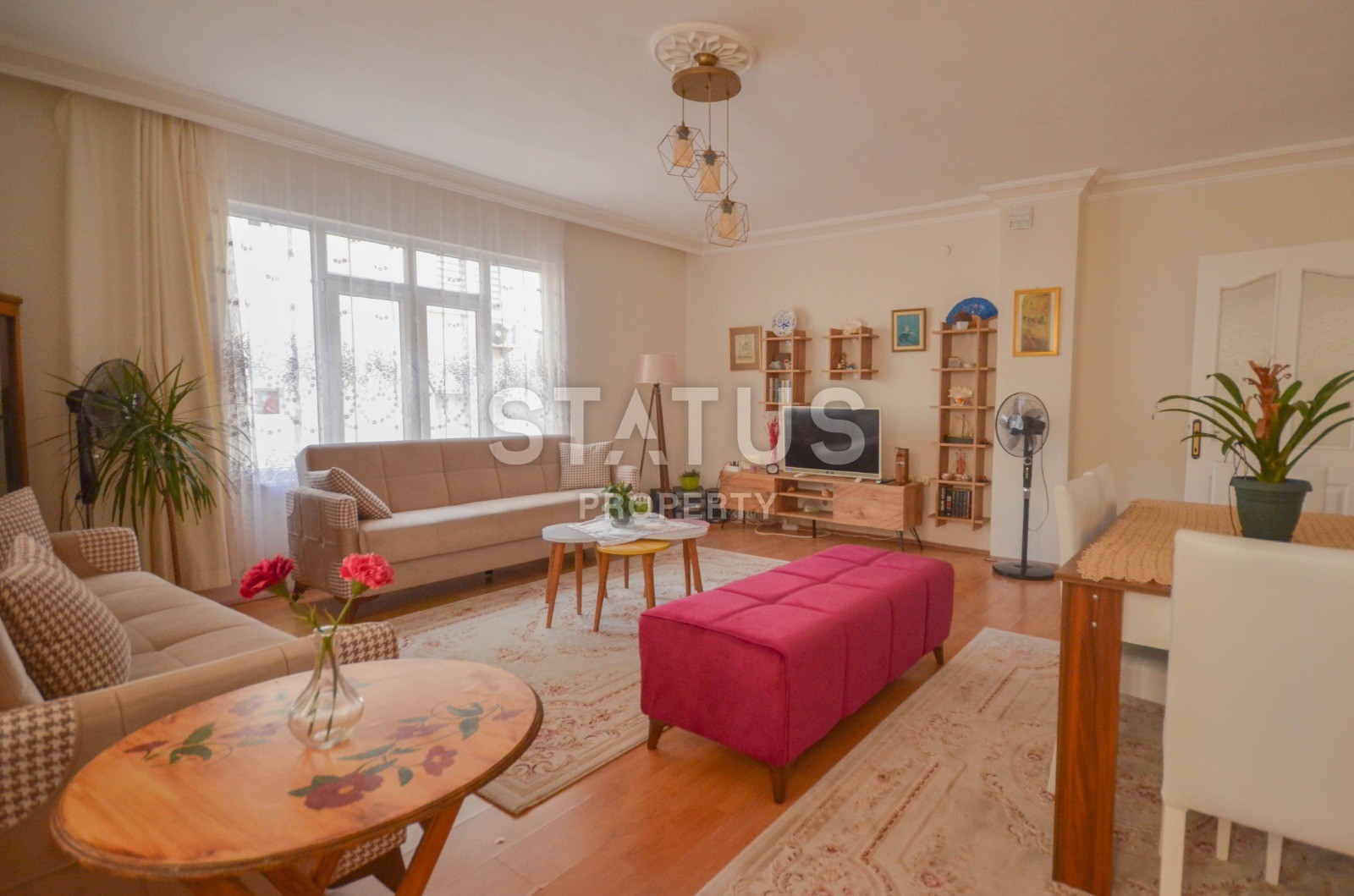 Крупнометражная трёшка 130 м2 с отдельной кухней, Махмутлар, Алания. фото 3